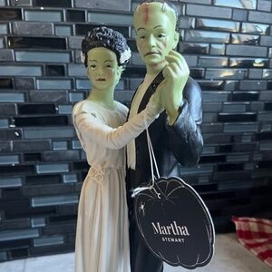 Frankenstein bride and Frankenstein dancing